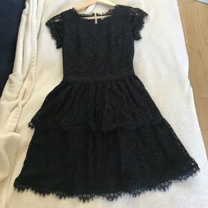 Joie Black Lace Dress
